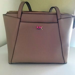 Michael Kors leather tote bag